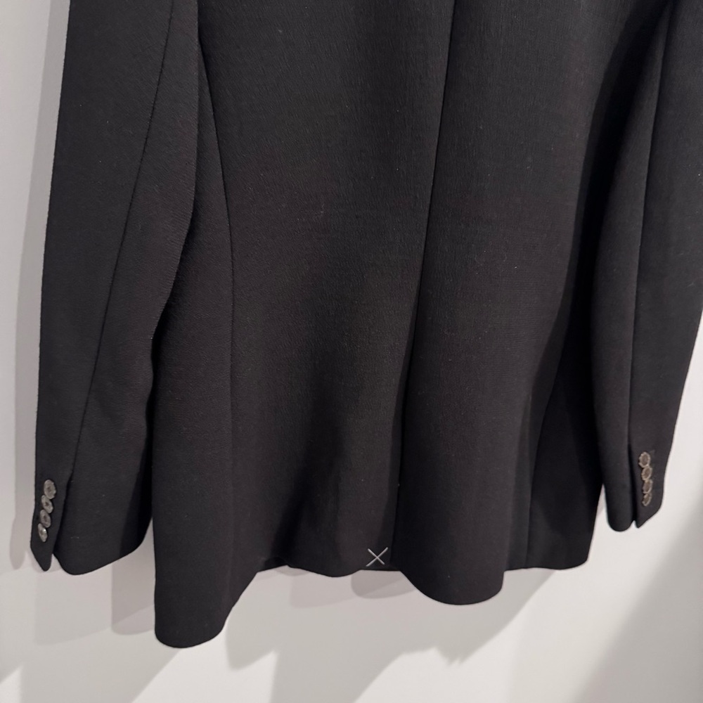 NEW J. Crew Italian Wool Blend Evening Blazer Jacket in Black, Size 10 - Picture 15 of 15